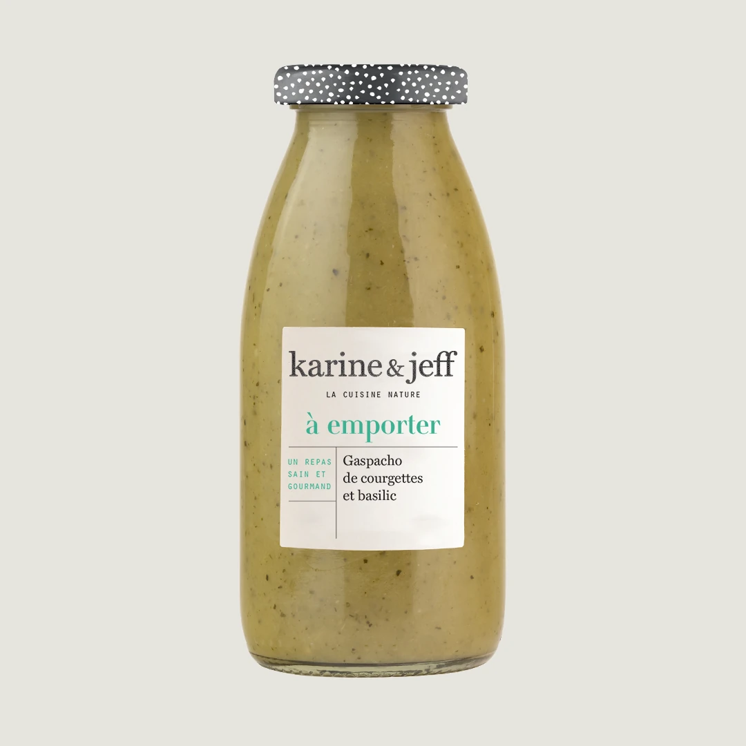 Gaspacho de curgete e manjericão (2)