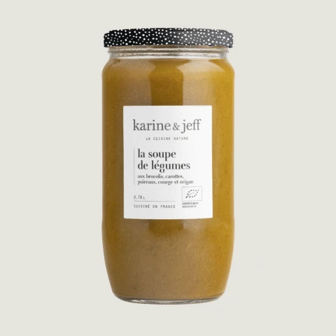 Sopa de Legumes - brócolos, cenouras, alho-francês, abóbora e orégãos