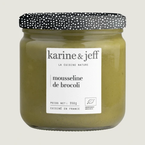 Mousseline de brócolos