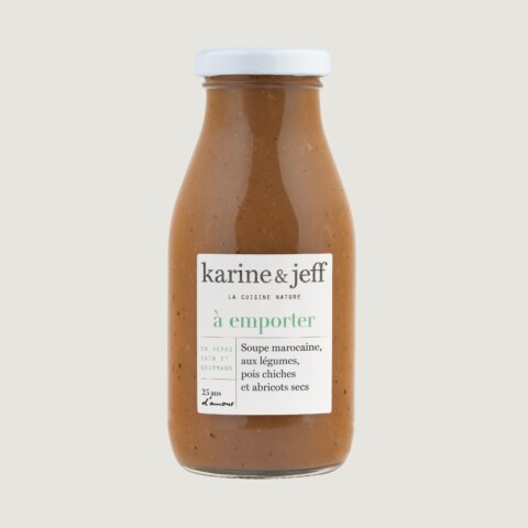 Sopa Marroquina - legumes, grão-de-bico e alperces secos 0,25 L