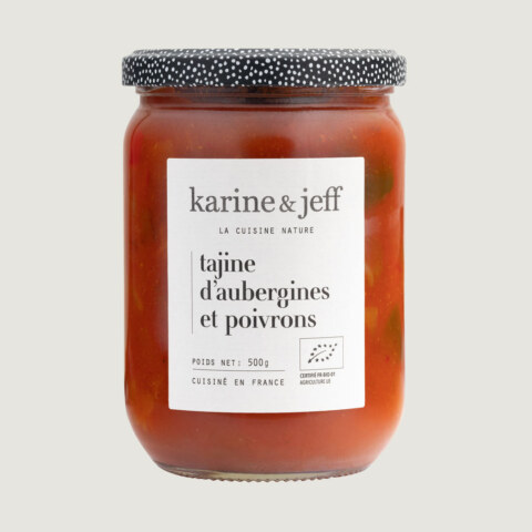 Tajine de Beringela e Pimentos